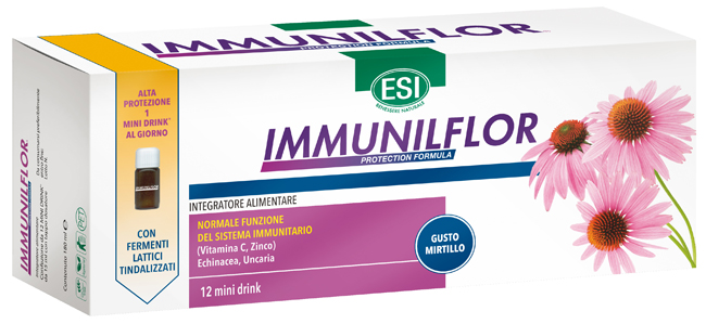 ESI IMMUNILFLOR MINI DRINK 12 MINI DRINK - Farmacia Dott. Pasquale Russo