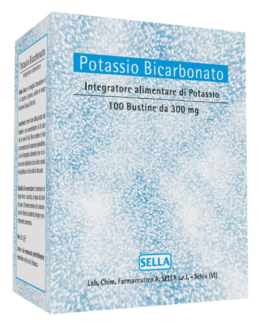 POTASSIO BICARBONATO POLVERE 100 BUSTINE - Farmacia Dott. Pasquale Russo