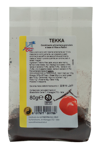 TEKKA CONDIMENTO DI MISO E RADICI 80 G - Farmacia Dott. Pasquale Russo