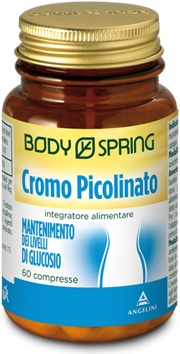 BODY SPRING CROMO PICOLINATO 60 COMPRESSE - Farmacia Dott. Pasquale Russo