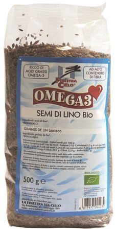 FSC OMEGA3 SEMI DI LINO BIO AD ALTO CONTENUTO DI FIBRA 500 G - Farmacia Dott. Pasquale Russo