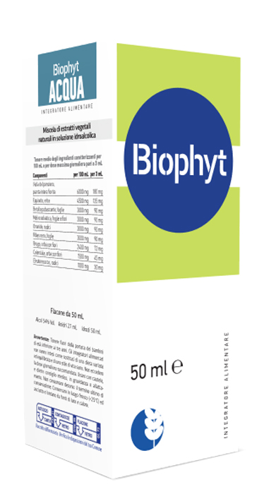 BIOPHYT ACQUA 50 ML SOLUZIONE IDROALCOLICA - Farmacia Dott. Pasquale Russo