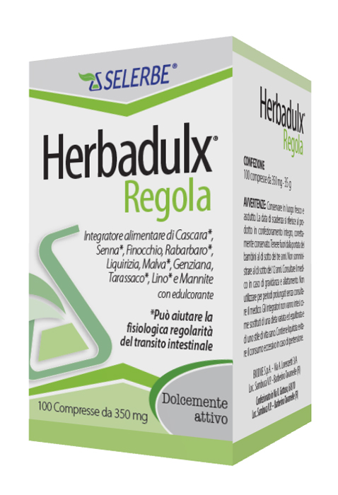 HERBADULX REGOLA 100 COMPRESSE - Farmacia Dott. Pasquale Russo