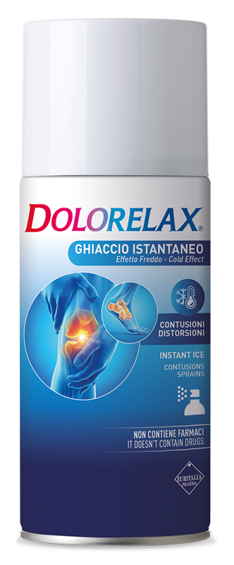 DOLORELAX ICE GHIACCIO ISTANTANEO SPRAY BOMBOLETTA CAPIENZA 150 ML - Farmacia Dott. Pasquale Russo