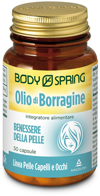 BODY SPRING OLIO DI BORRAGINE 50 CAPSULE MOLLI - Farmacia Dott. Pasquale Russo