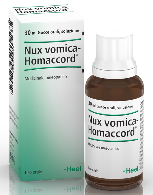 HEEL NUX VOMICA HOMACCORD GOCCE 30 ML - Farmacia Dott. Pasquale Russo