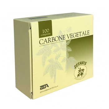 ZETAVIS CARBONE VEGETALE 40 COMPRESSE - Farmacia Dott. Pasquale Russo