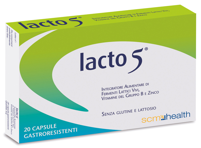 LACTO 5 20 CAPSULE - Farmacia Dott. Pasquale Russo