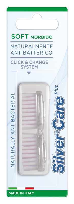 SILVERCARE PLUS MORBIDO RICAMBI 2 PEZZI - Farmacia Dott. Pasquale Russo