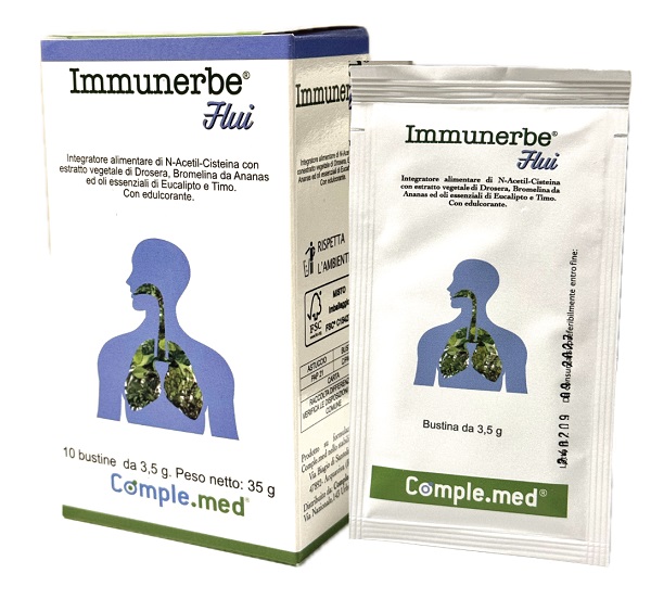 IMMUNERBE FLUI 10 BUSTINE - Farmacia Dott. Pasquale Russo