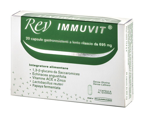 REV IMMUVIT 20 CAPSULE - Farmacia Dott. Pasquale Russo