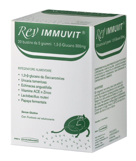 REV IMMUVIT 20 BUSTINE - Farmacia Dott. Pasquale Russo