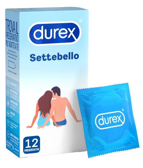 PROFILATTICO DUREX SETTEBELLO CLASSICO 12 PEZZI - Farmacia Dott. Pasquale Russo