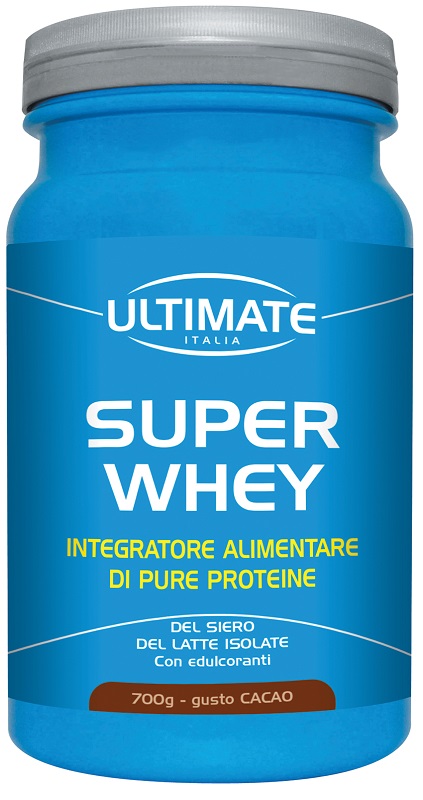ULTIMATE SUPER WHEY CIOCCOLATO SCURO 700 G - Farmacia Dott. Pasquale Russo