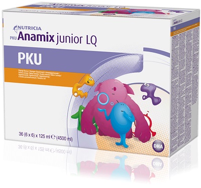 PKU ANAMIX JUNIOR LIQUID ARANCIA 36 PEZZI - Farmacia Dott. Pasquale Russo