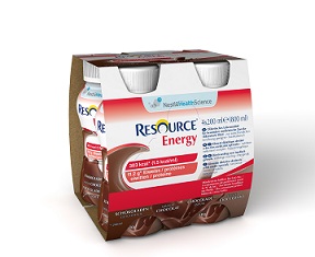 RESOURCE ENERGY CIOCCOLATO 4 BOTTIGLIE 200 ML - Farmacia Dott. Pasquale Russo