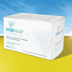 SOLUZIONE IPERTONICA DA NEBULIZZARE HYANEB SODIO CLORURO 7%  ACIDO IALURONICO 0,1% 30 FIALE 5 ML - Farmacia Dott. Pasquale Russo