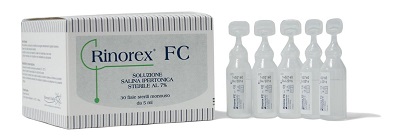 RINOREX FC SOLUZIONE SALINA IPERTONICA 7% 30 FIALE 5 ML - Farmacia Dott. Pasquale Russo