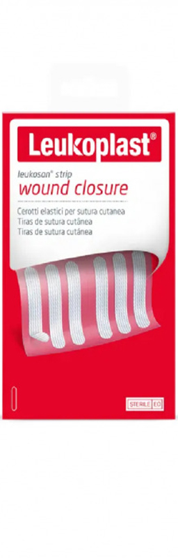 CEROTTO PER SUTURA LEUKOSAN STRIP 6X38MM 2 BUSTE X 6 CEROTTI - Farmacia Dott. Pasquale Russo