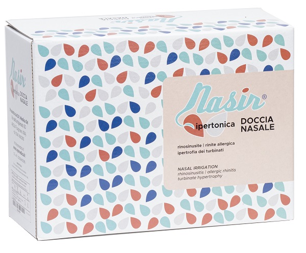 DOCCIA NASALE NARIS CON SOLUZIONE FISIOLOGICA IPERTONICA 8 SACCHE 250 ML + 1 BLISTER - Farmacia Dott. Pasquale Russo