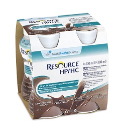 RESOURCE HP/HC CIOCCOLATO 4 BOTTIGLIE 200 ML - Farmacia Dott. Pasquale Russo