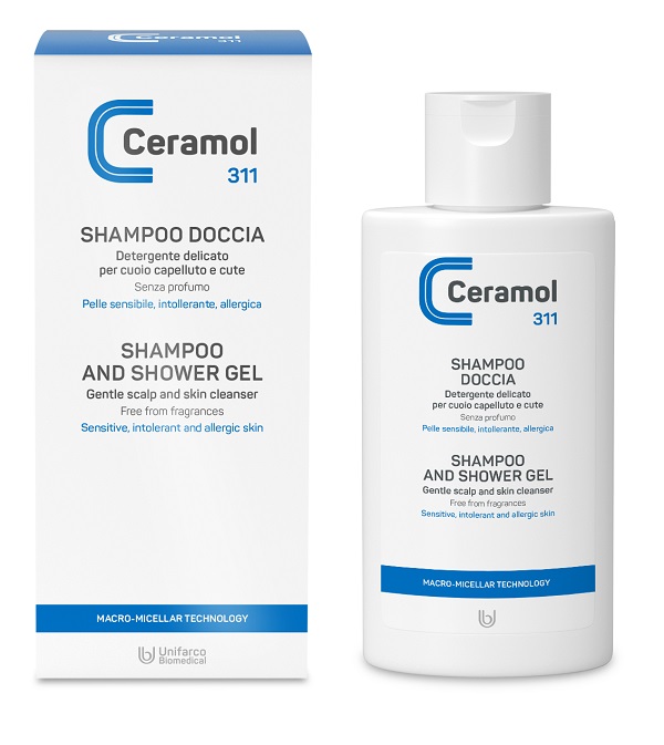 CERAMOL SHAMPOO DOCCIA 200 ML - Farmacia Dott. Pasquale Russo