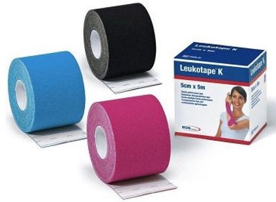 BENDA ADESIVA LEUKOTAPE K PER TAPING FISIOTERAPICO LARGHEZZA 5 CM LUNGHEZZA 5 M COLORE NERO IN ROTOLO - Farmacia Dott. Pasquale Russo