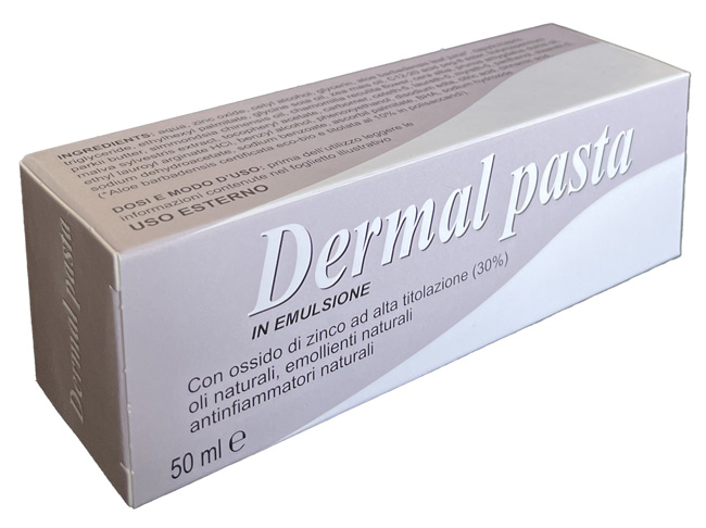 DERMAL PASTA EMULSIONE CON OSSIDO DI ZINCO 30% 50 ML - Farmacia Dott. Pasquale Russo