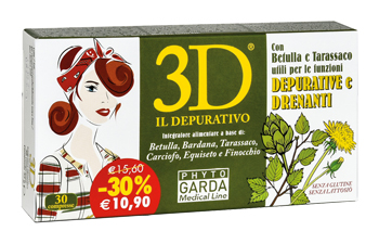 3D IL DEPURATIVO 30 COMPRESSE - Farmacia Dott. Pasquale Russo