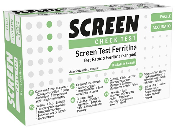SCREEN TEST RAPIDO FERRITINA - Farmacia Dott. Pasquale Russo