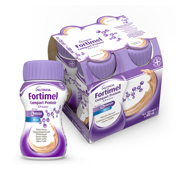 FORTIMEL COMPACT PROTEIN CAFFE' 4 BOTTIGLIE DA 125 ML - Farmacia Dott. Pasquale Russo