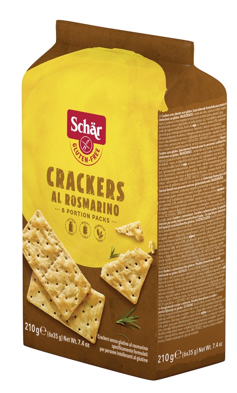 SCHAR CRACKERS AL ROSMARINO 6 CONFEZIONI DA 35 G - Farmacia Dott. Pasquale Russo