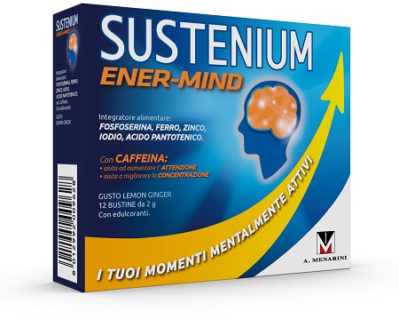SUSTENIUM ENERGY MIND 12 BUSTINE - Farmacia Dott. Pasquale Russo