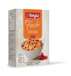 BIAGLUT CEREALI PRIMA COLAZIONE AI FRUTTI ROSSI 275 G - Farmacia Dott. Pasquale Russo