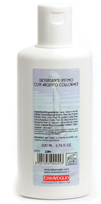 DETERGENTE INTIMO ALL'ARGENTO COLLOIDALE FLACONE 200 ML - Farmacia Dott. Pasquale Russo