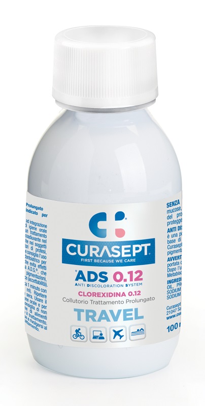 CURASEPT COLLUTORIO 0,12 TRAVEL ADS 100 ML - Farmacia Dott. Pasquale Russo