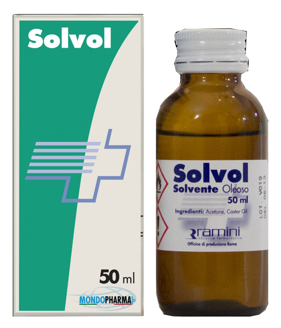 SOLVOL ACETONE SOLVENTE OLEOSO 50 ML - Farmacia Dott. Pasquale Russo