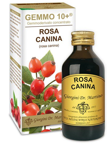 GEMMO 10+ ROSA CANINA LIQUIDO ANALCOLICO 100 ML - Farmacia Dott. Pasquale Russo