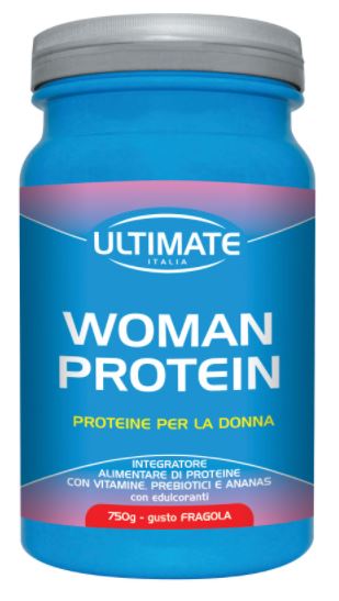 WOMAN PROTEIN FRAGOLA 750 G - Farmacia Dott. Pasquale Russo