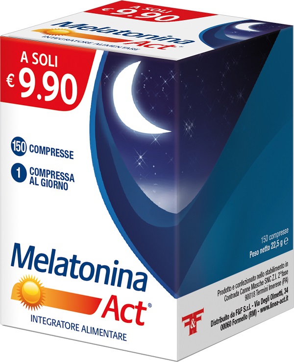 MELATONINA ACT 150 COMPRESSE - Farmacia Dott. Pasquale Russo