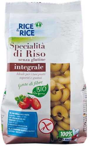 RICE&RICE CHIFFERI DI RISO INTEGRALE 250 G - Farmacia Dott. Pasquale Russo
