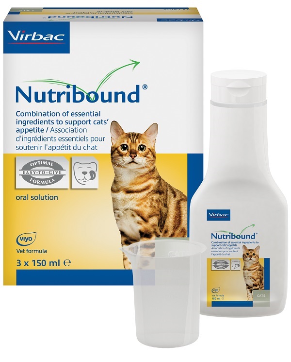 NUTRIBOUND SOLUZIONE ORALE APPETIBILE PER GATTO 3 FLACONI DA 150 ML - Farmacia Dott. Pasquale Russo