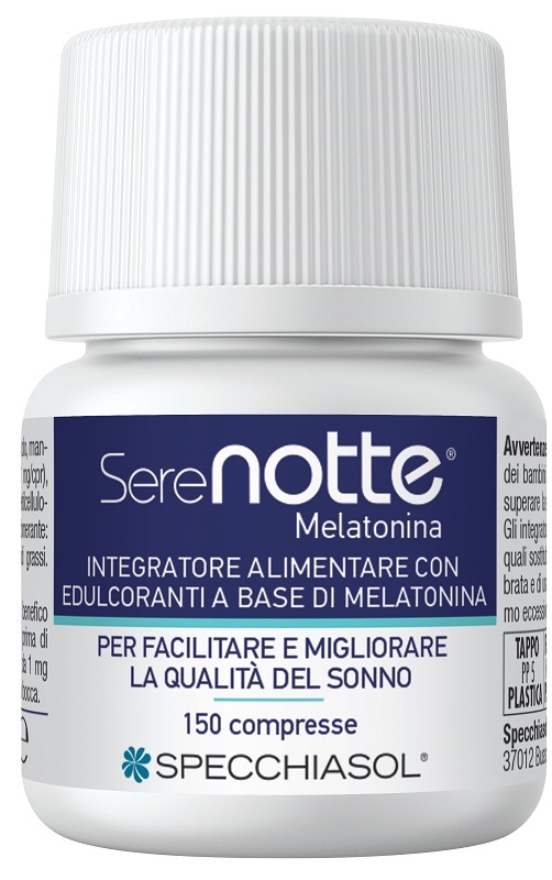 SERENOTTE MELATONINA 1 MG 150 COMPRESSE - Farmacia Dott. Pasquale Russo