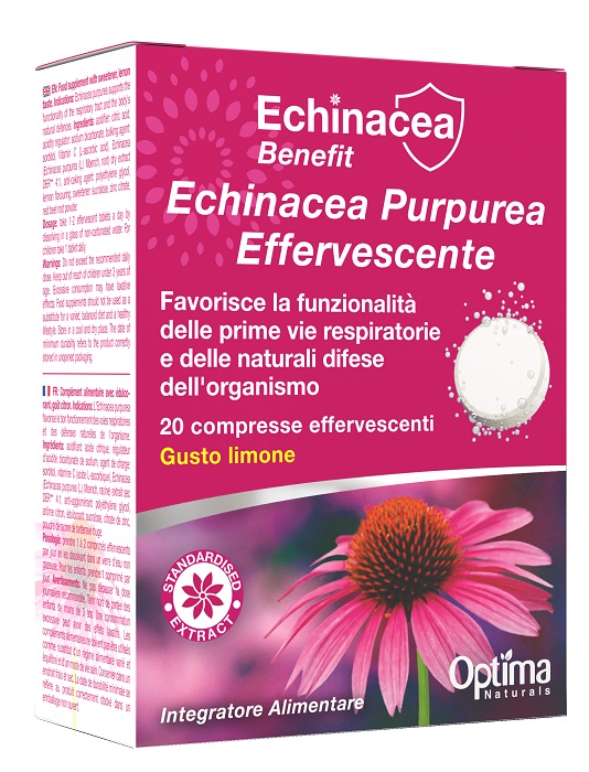 ECHINACEA EFFERVESCENTE 20 COMPRESSE - Farmacia Dott. Pasquale Russo