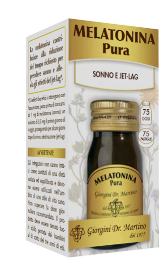 MELATONINA PURA 75 PASTIGLIE - Farmacia Dott. Pasquale Russo