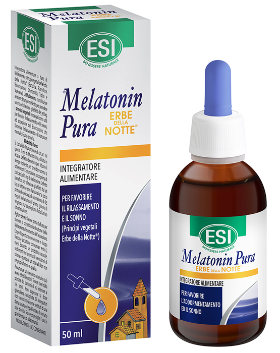 ESI MELATONIN PURA GOCCE ERBE NOTTE 50 ML - Farmacia Dott. Pasquale Russo