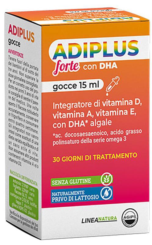 ADIPLUS FORTE CON DHA GOCCE FLACONCINO 15 ML - Farmacia Dott. Pasquale Russo