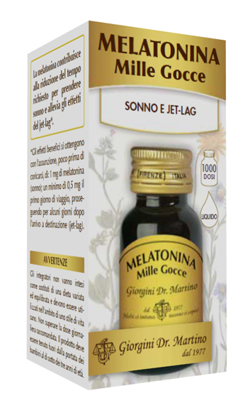 MELATONINA MILLE GOCCE 30 ML - Farmacia Dott. Pasquale Russo