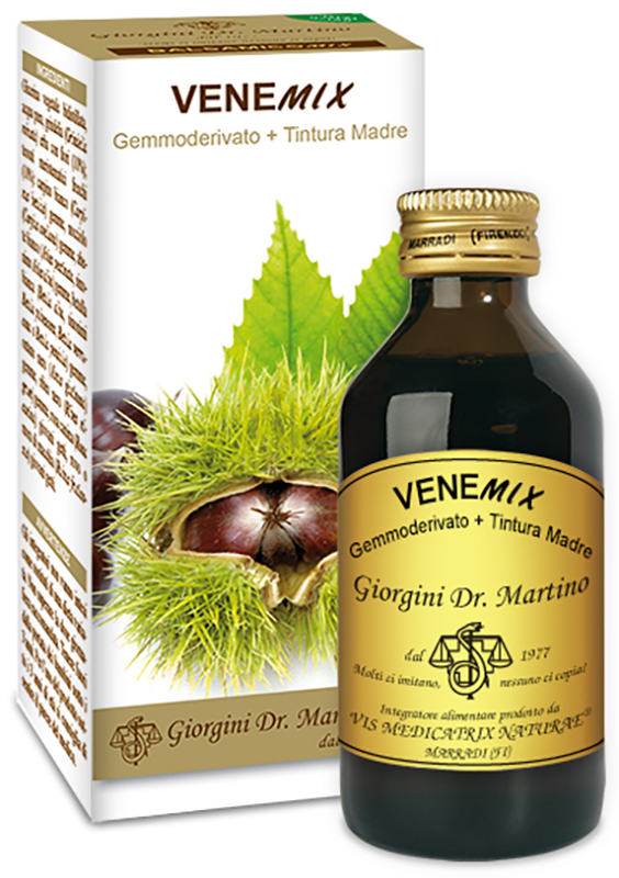 VENEMIX GEMMODERIVATO + TINTURA MADRE SENZA ALCOOL 100 ML - Farmacia Dott. Pasquale Russo