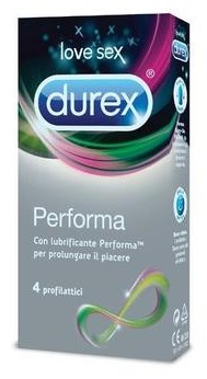 PROFILATTICO DUREX PERFORMA 4 PEZZI - Farmacia Dott. Pasquale Russo